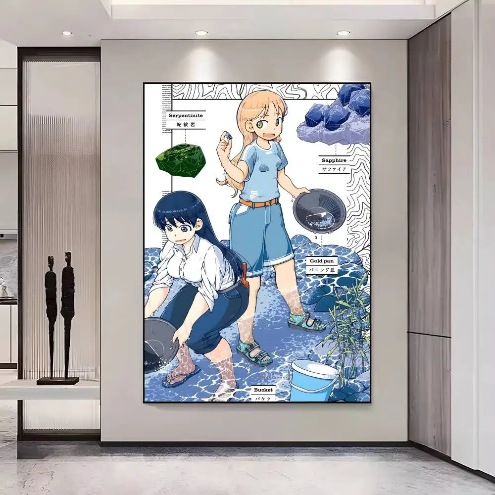 Japanese R-Ruri Rocks Anime Wall Art elf-adhesive