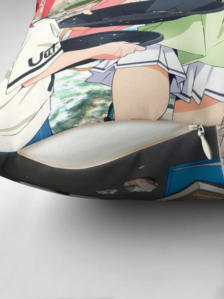 Ruri Tanigawa Throw Pillow - Image 3